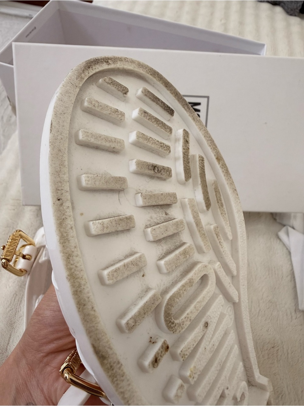 Moschino jelly Slingback Sandals - Picture 4 of 5